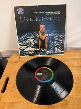 The George Shearing Quintet and Orchestra - Black Satin Vinyl LP
